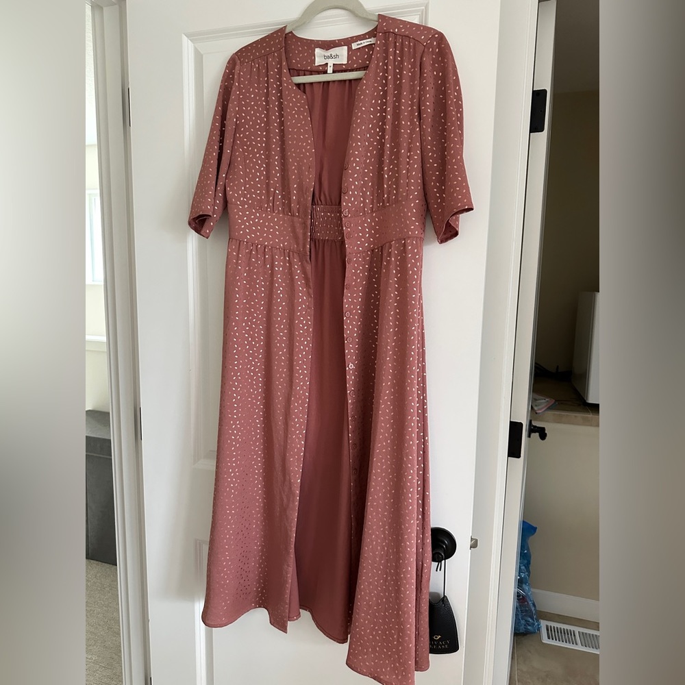 BA&SH Gala Midi Dress